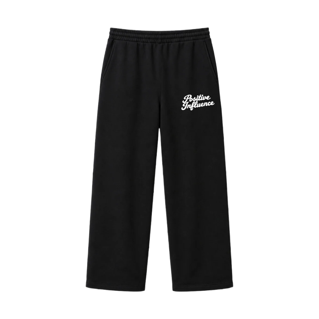 Cursive Essential Sweats (Black)
